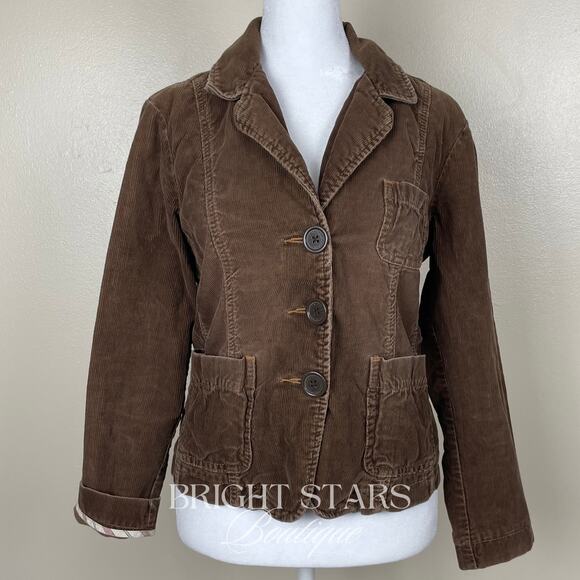 Rare Brown Corduroy Jacket ASO Rory Gilmore Girls Y2K Early 2000 Vintage Classic - Picture 6 of 14